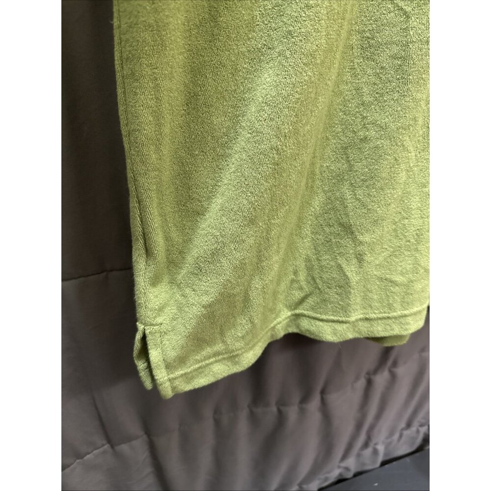 Goodfellow &Co Polo Mens Size XL Short Sleeve Crew Neck T Shirts Green Terryclot - Picture 7 of 10